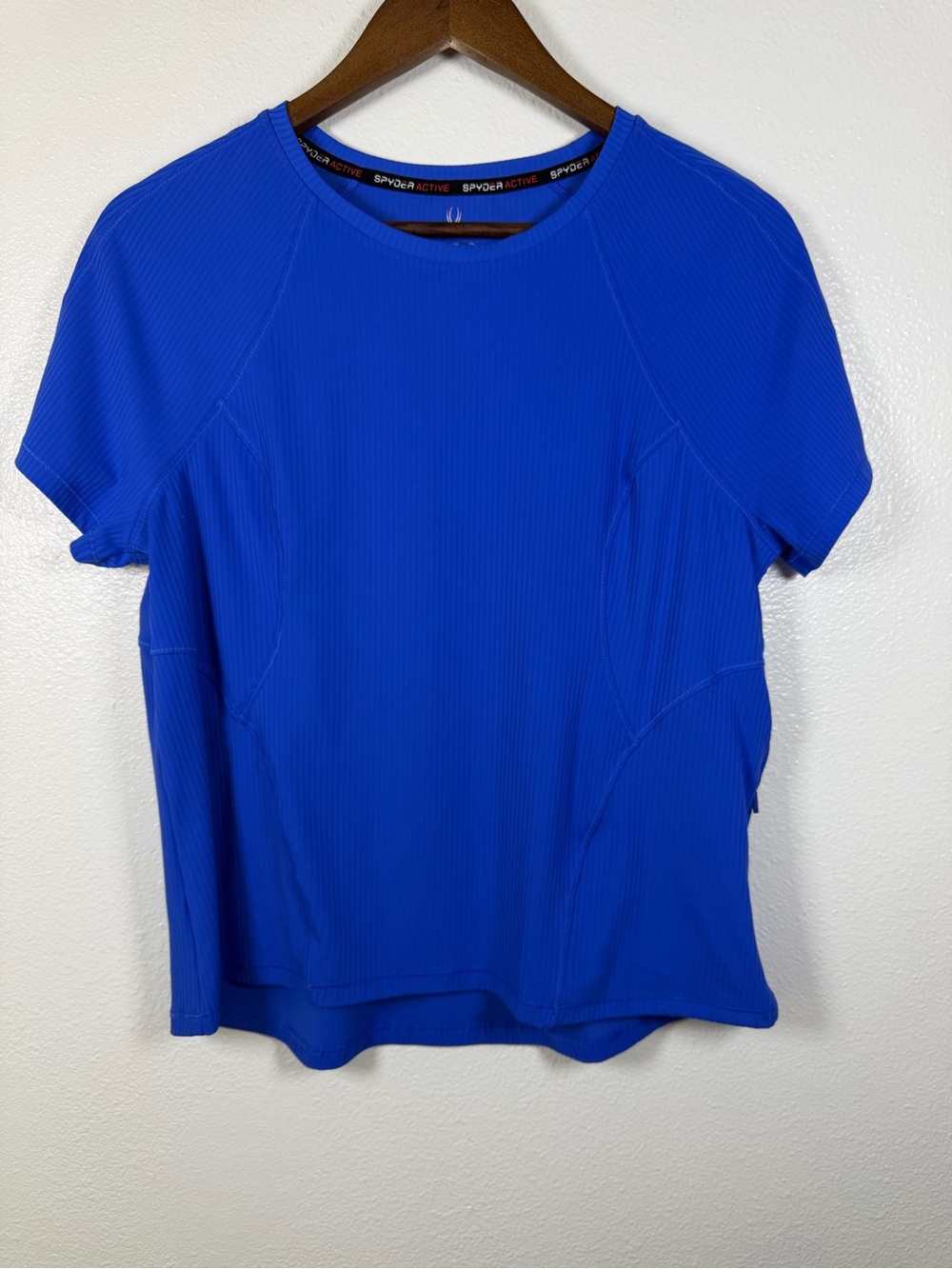 Spyder Women's Electric Blue Short Sleeve Performance Tee